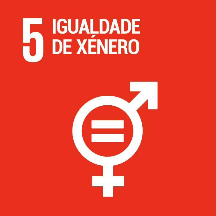 Icona do ODS 5 Igualdade de xénero