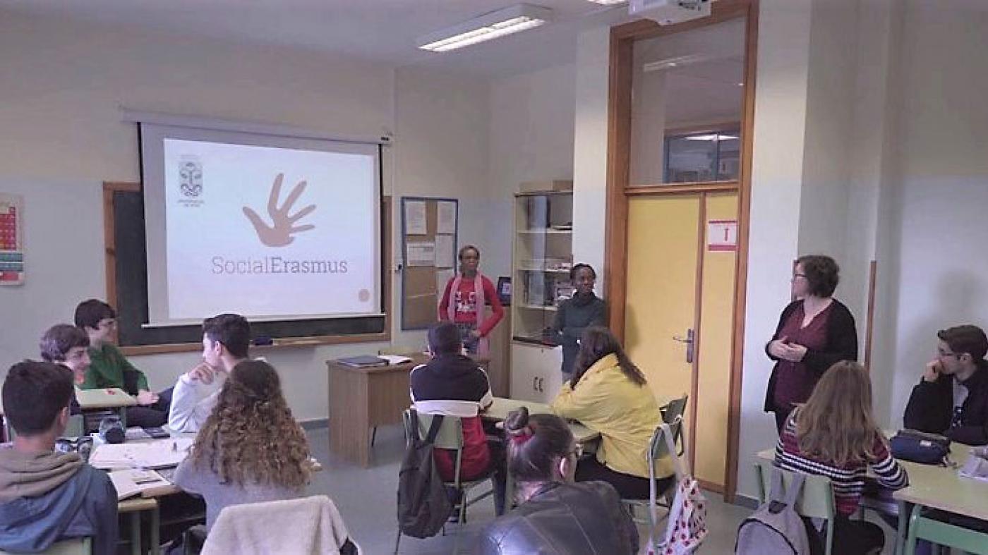Estudantes Erasmus exercerán de voluntarios en colexios e institutos para xerar conciencia intercultural