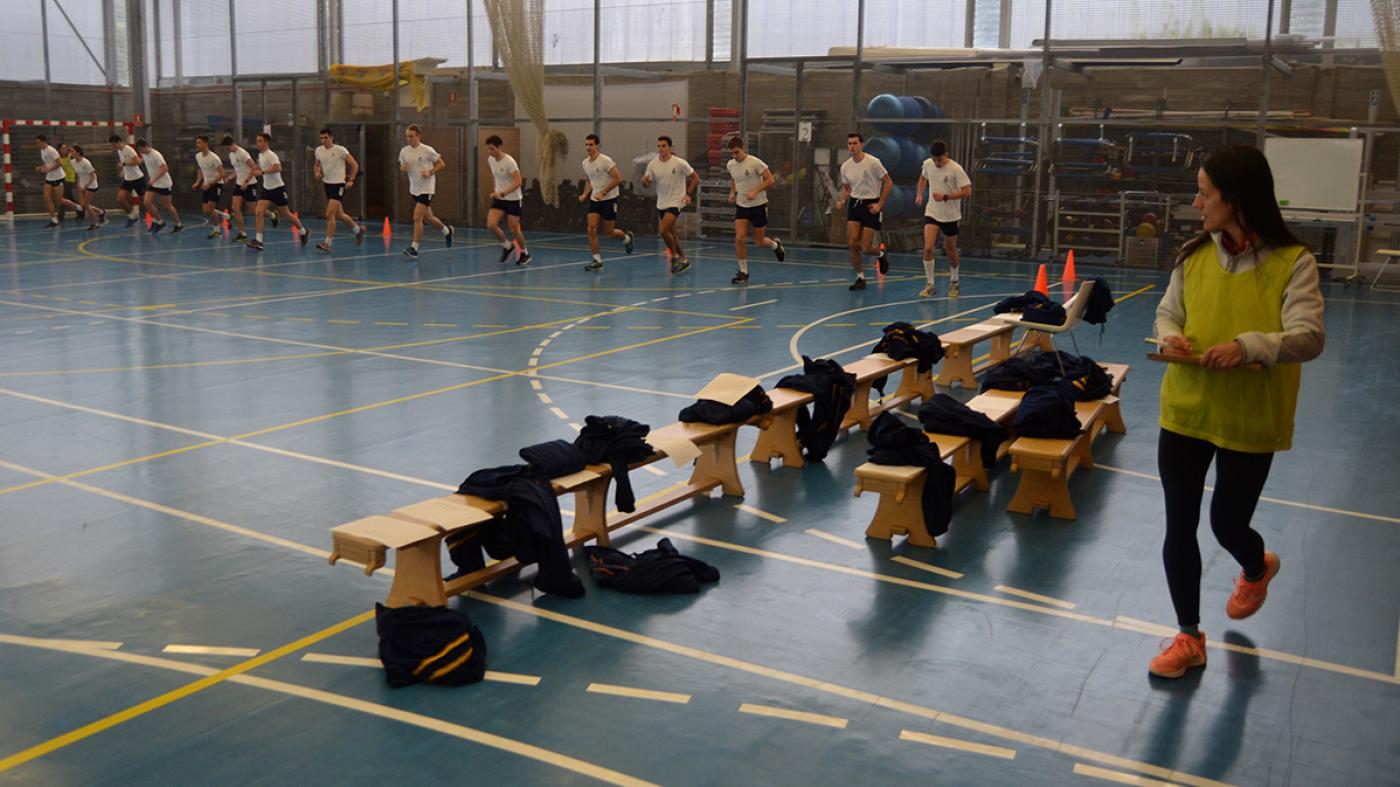 A Universidade avaliará durante catro anos a condición física do alumnado da Escola Naval Militar