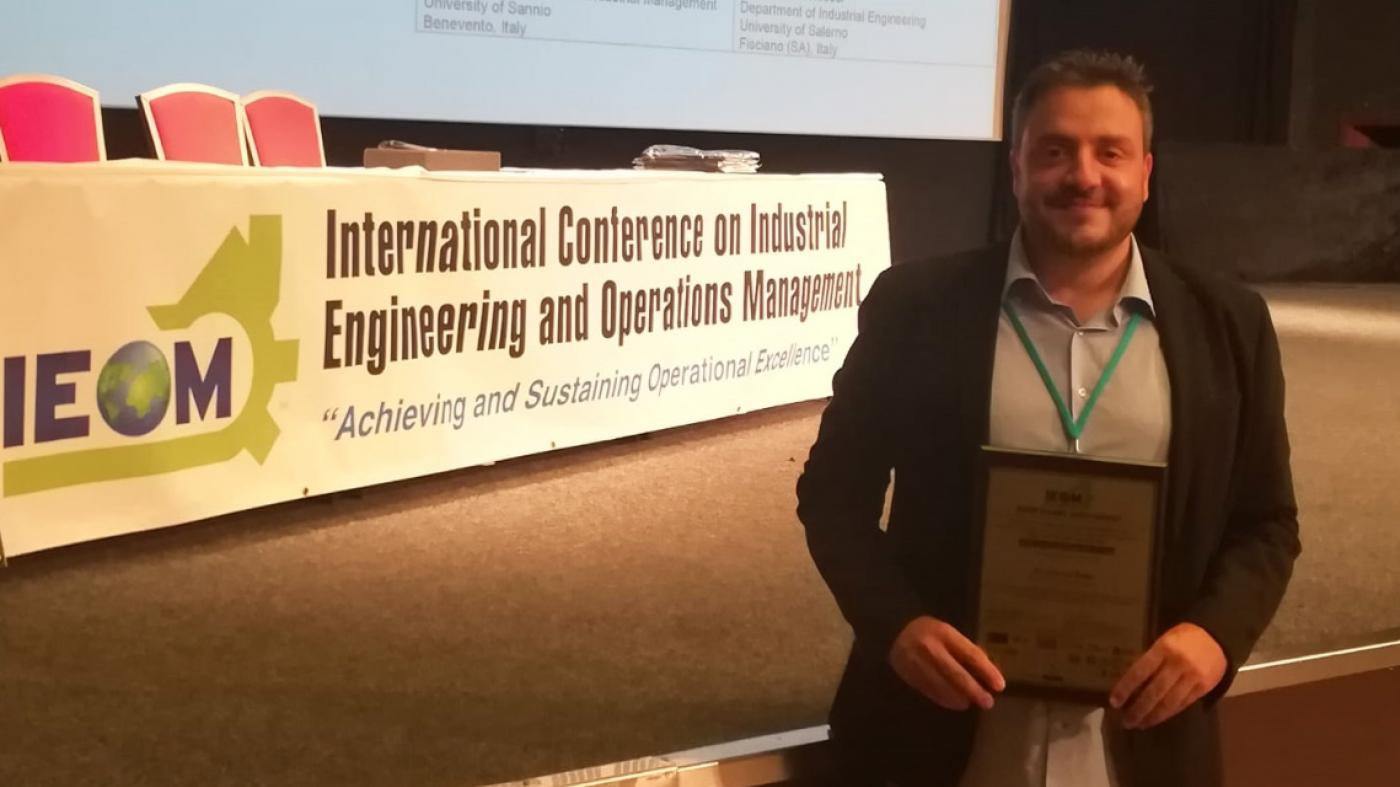 Antonio Sartal, elixido investigador novo do ano pola Industrial Engineering and Operations Management International Society 