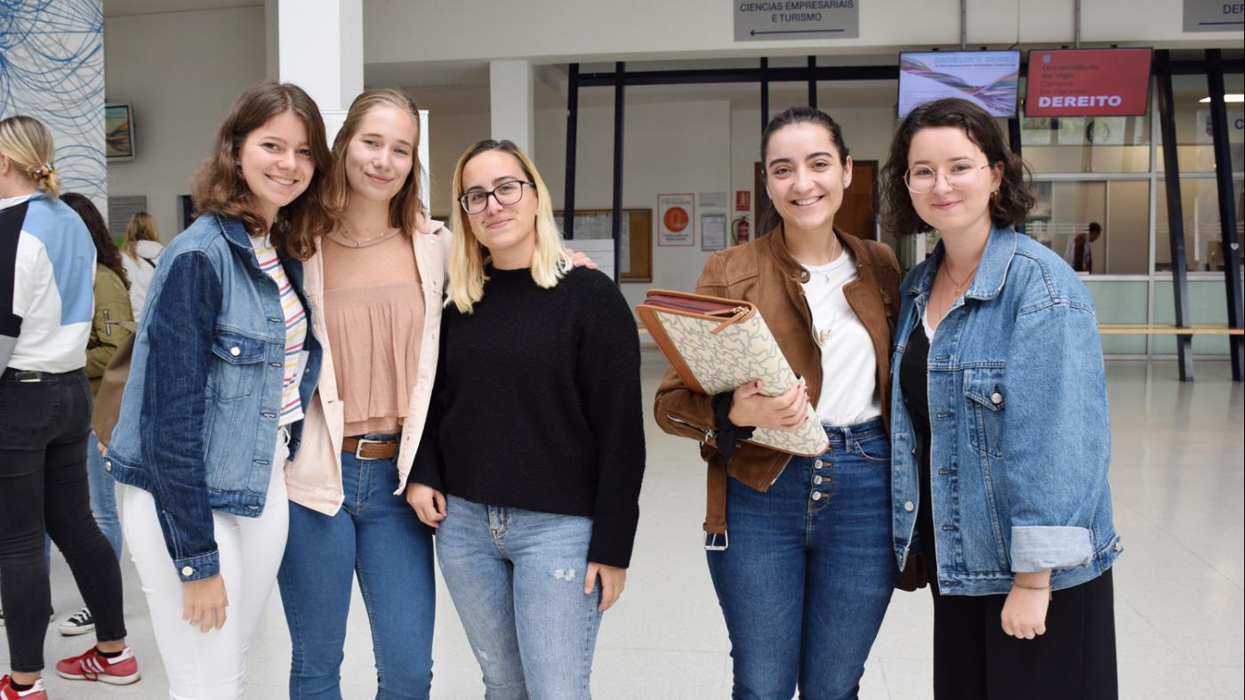 Alumnado alemán, francés e ourensán comparten un seminario sobre turismo