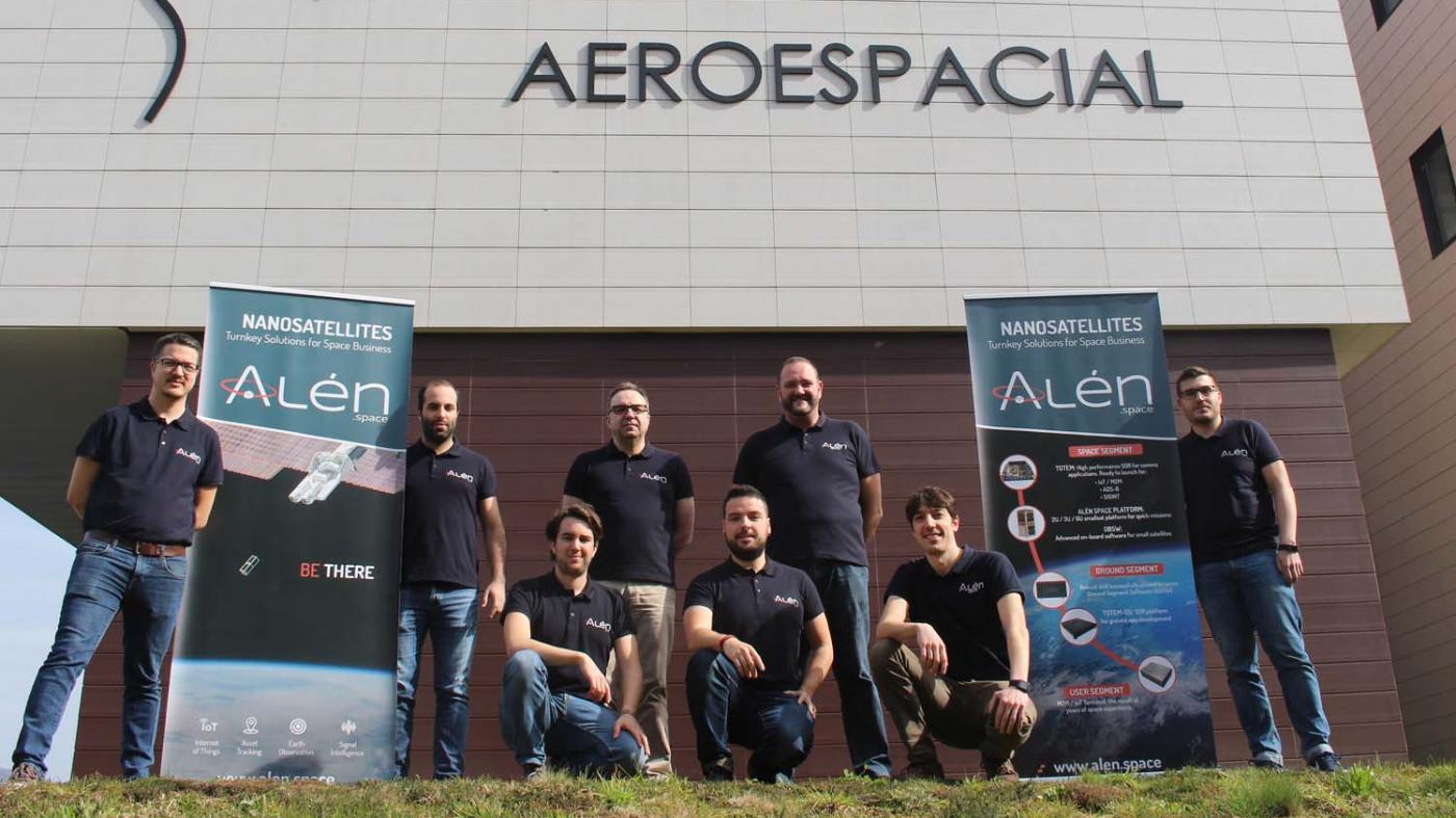 O equipo de Alen Space 