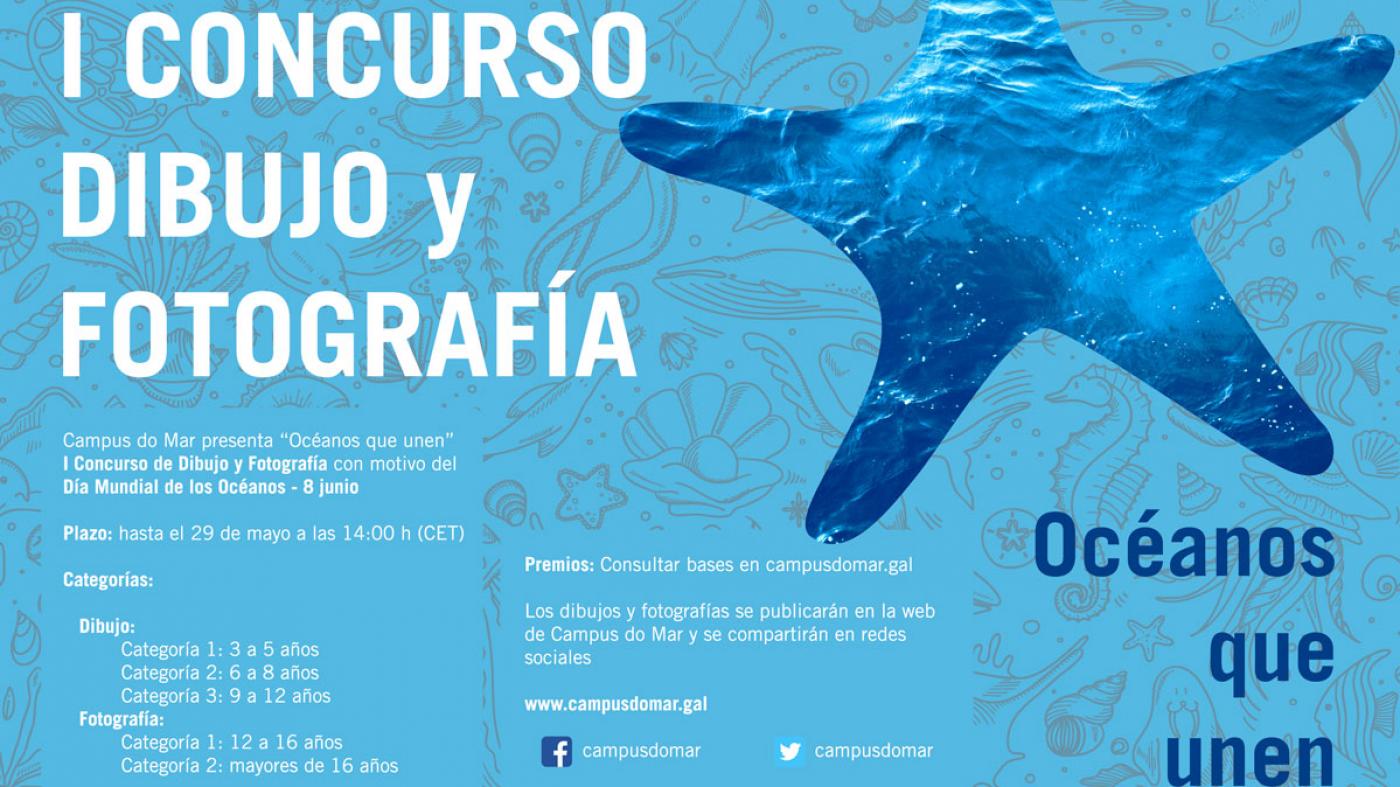Campus do Mar conmemora o Día Mundial dos Océanos cun concurso de fotografía e debuxo