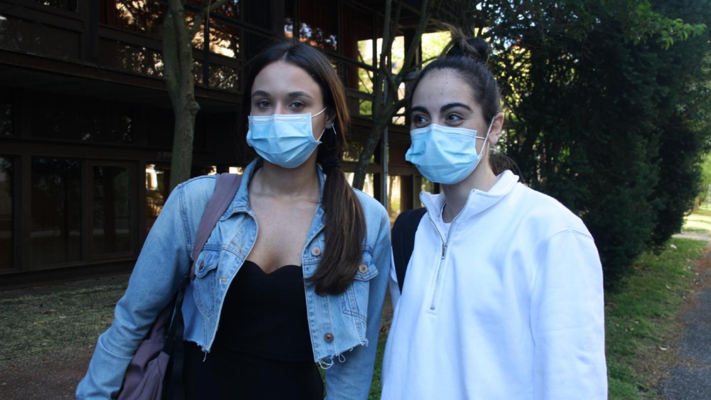 No campus de Ourense: “Vimos facer os exames e o virus é secundario”
