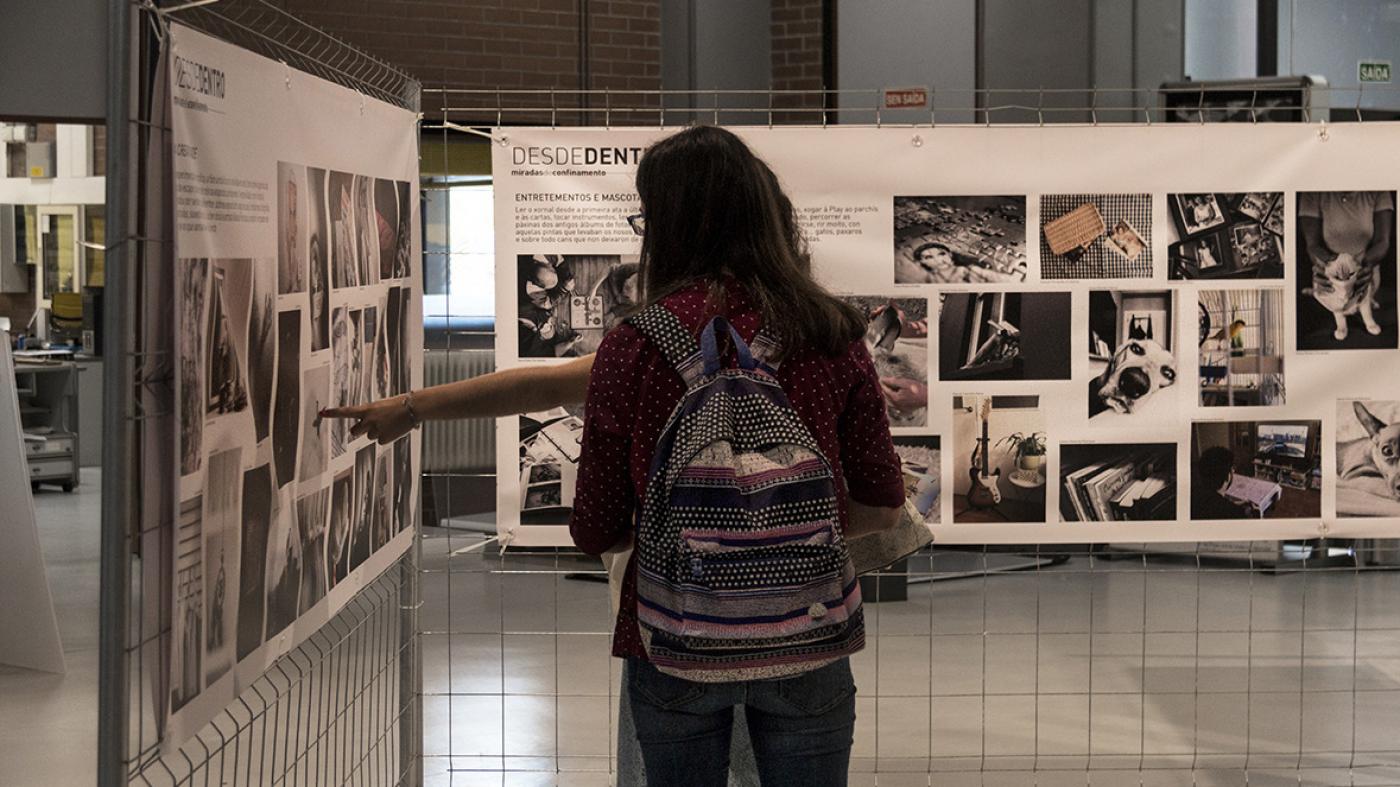  Unha exposición reúne as fotografías e curtas realizadas durante o confinamento polo alumnado de CCSS e da Comunicación