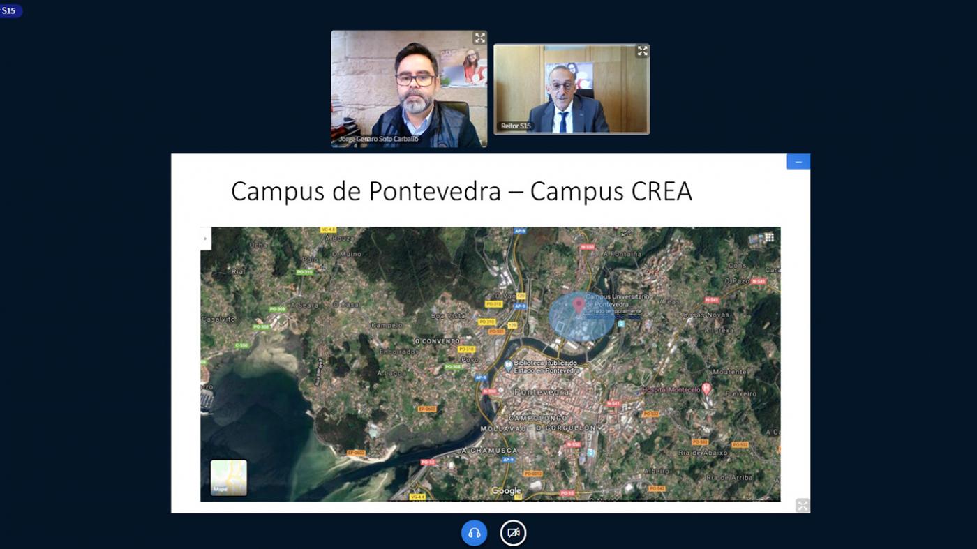 Achegarse á cidade, un dos retos de futuro da Universidade en Pontevedra