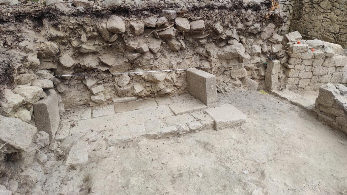 A Cibdá de Armea amplíase con 200 novos metros de escavacións e a localización dunha cabeza antropomorfa de pedra do século I