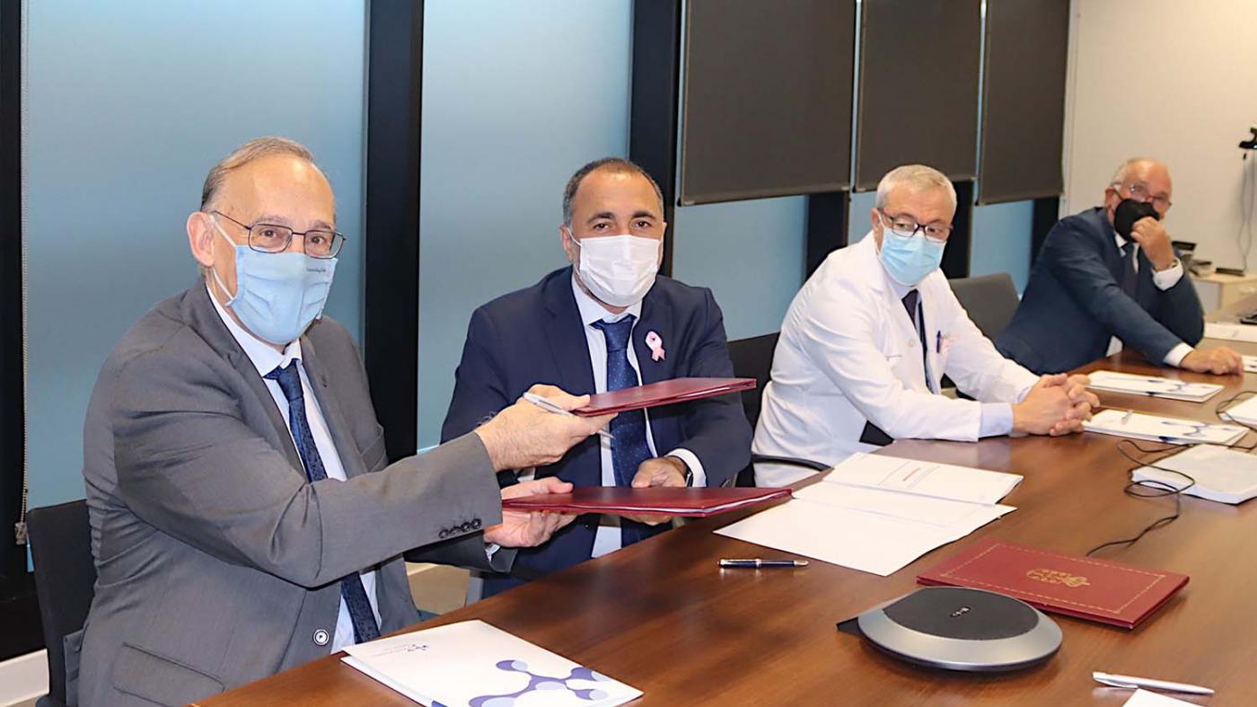 Xunta e UVigo ratifican o convenio para impulsar a investigación biosanitaria na área sur de Galicia
