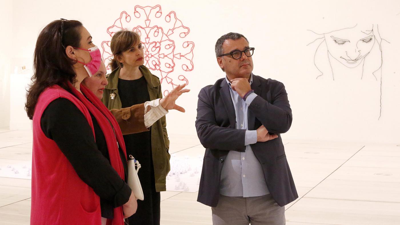 ‘Voilá la Femme’ celebra 25 anos dando visibilidade ás artistas formadas en Belas Artes