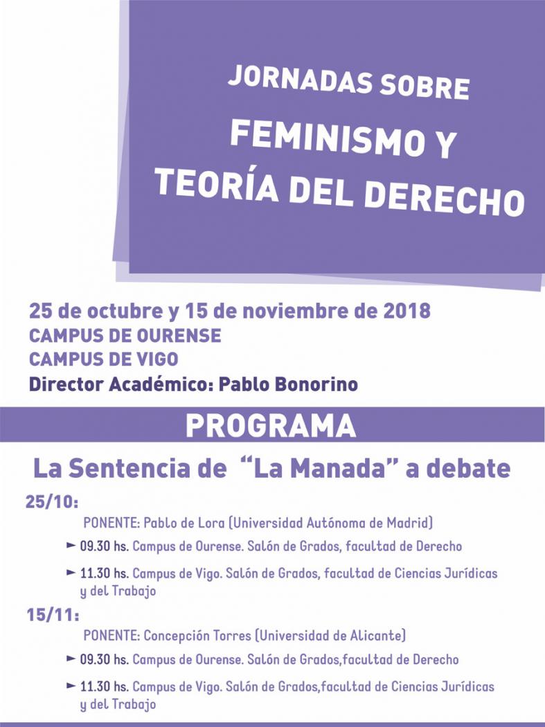O traballo da muller na era dixital e a sentenza da Manada, a debate nos campus de Vigo e Ourense 