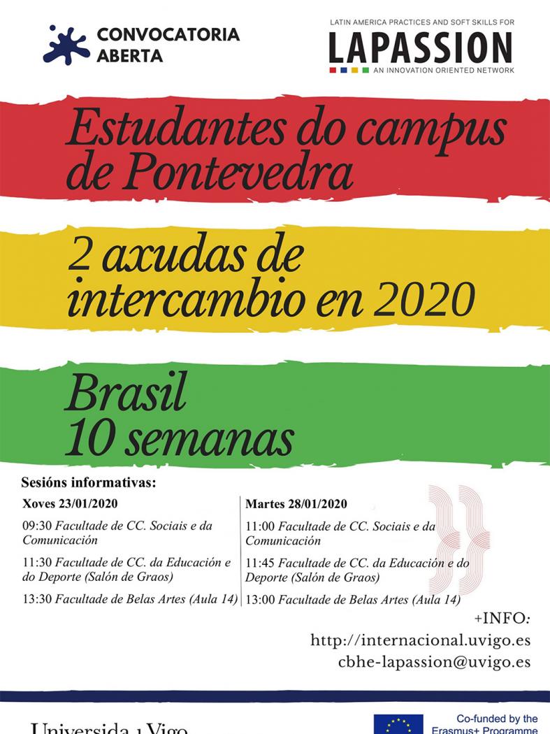 Estudantes do campus poderán desenvolver proxectos a prol da inclusión no Brasil
