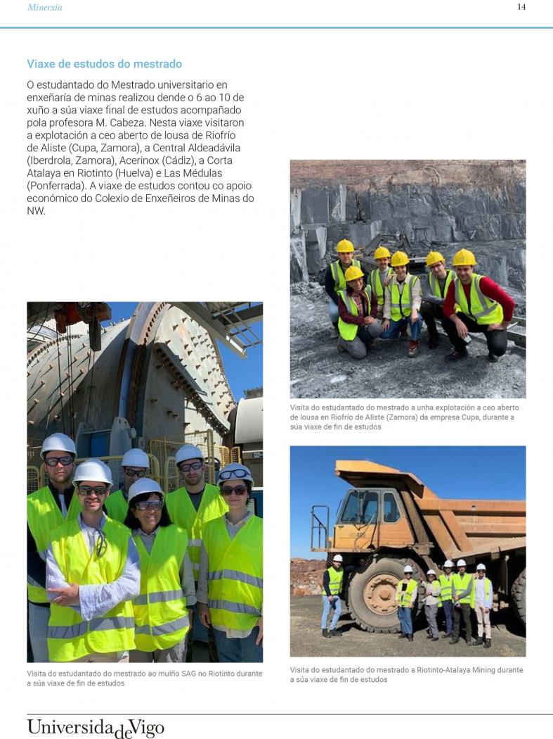 A EEME lanza un novo número da súa revista Minerxía
