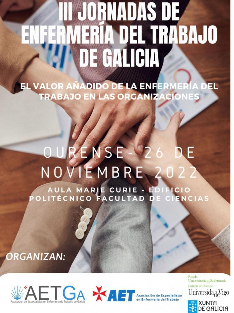 O campus acollerá as III Xornadas de Enfermaría do Traballo de Galicia