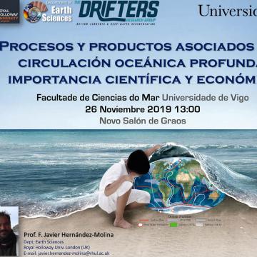 Conferencia: 'Procesos y productos asociados a la circulación oceánica profunda: importancia científica y económica'
