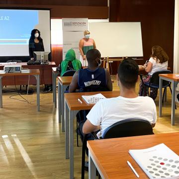 20 persoas participan en Pontevedra nunha nova edición curso de español para inmigrantes 