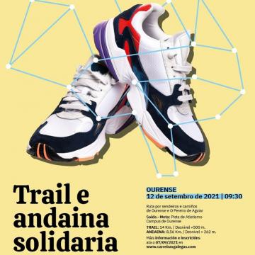 250 persoas participarán o domingo no I Trail e Andaina Solidaria Camiñando polo Dano Cerebral