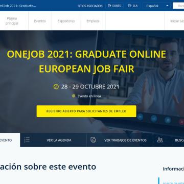 Preto de 1300 persoas participan esta semana na feira virtual de emprego OnEJob2021