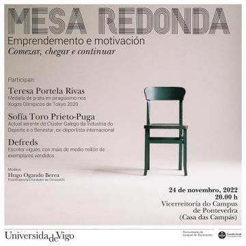 Unha mesa sobre emprendemento e superación reunirá a Teresa Portela, Sofía Toro e ‘Defreds’