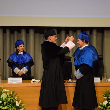 Acto de investidura de Nicholas Kotov como doutor honoris causa 