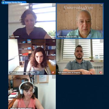 Responsables dos graos en xestión pública en España debaten sobre os efectos da LOSU nun encontro virtual