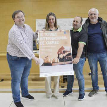 O IX Torneo Internacional de Xadrez Campus de Ourense celebrarase do 26 de xuño ao 2 de xullo