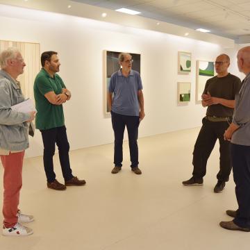A Sala Alterarte arranca a súa programación cunha exposición “de abstracción radical” de catro artistas ourensáns 