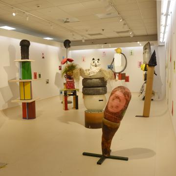 Os ‘Tótems’ de Nova Escultura Galega expóñense na Sala Alterarte