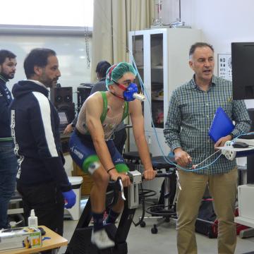 O plan de adestramento do mellor equipo ciclista amateur de España perfílase en Ciencias da Educación e do Deporte