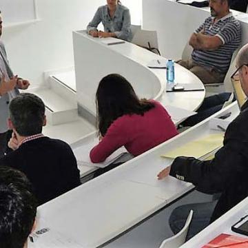 Roberto Graña nun curso previo celebrado na Universidade de Vigo