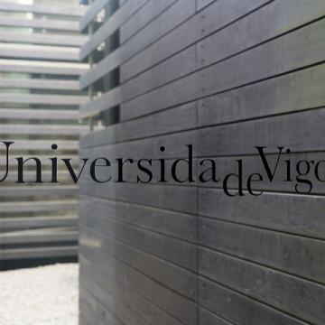 Cristal coa lenda: Universidade de Vigo
