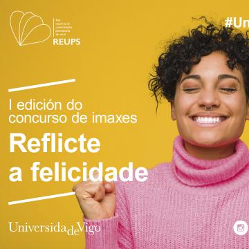 Cartel do concurso de imaxes da Rede Española de Universidades Saudables